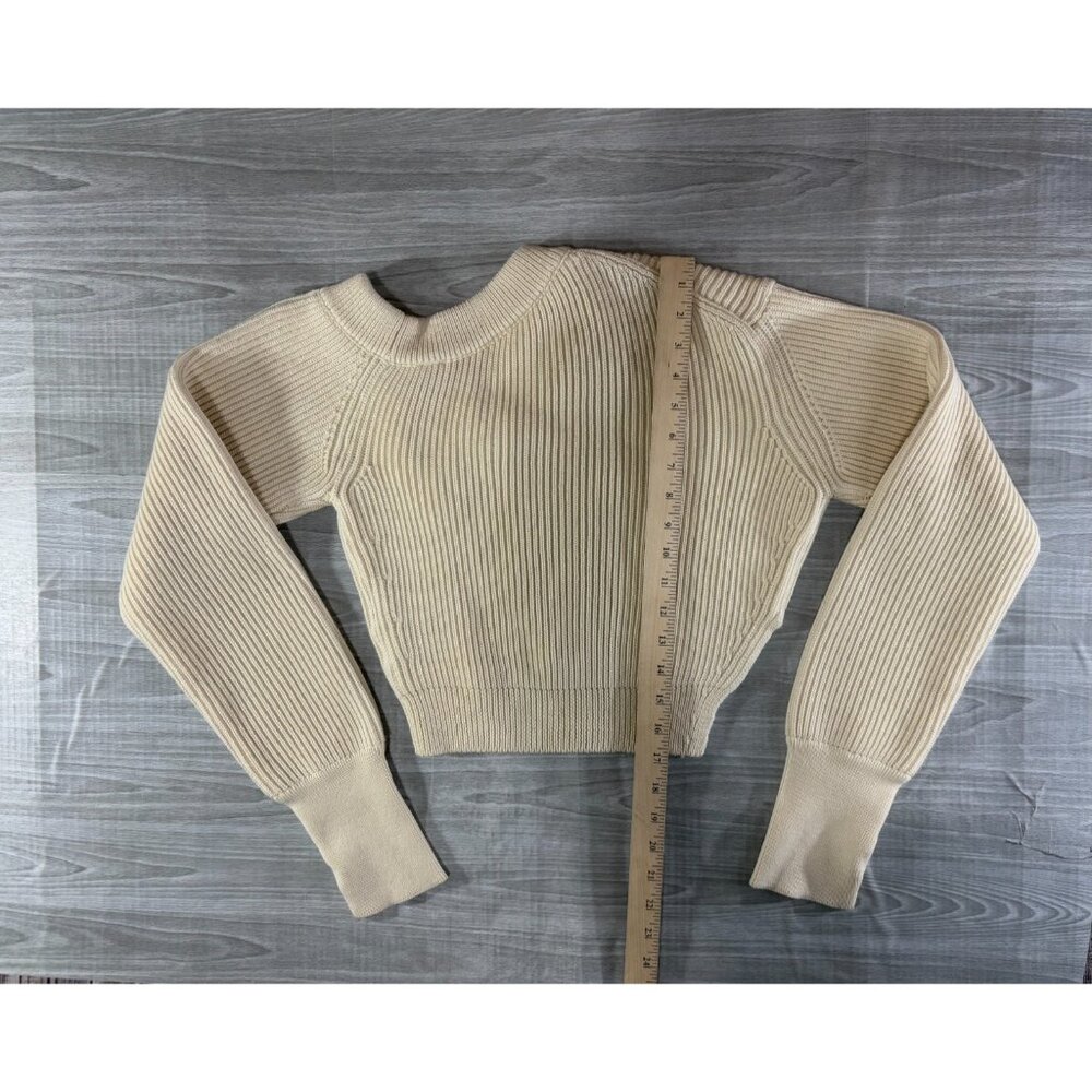 Jacquemus la maille seville wool sweater sz 34 XS color off white NWT mspr $560 - Picture 9 of 11